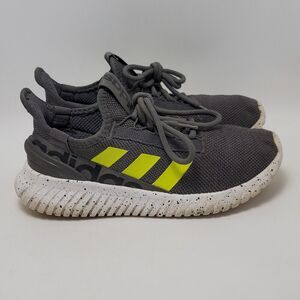 Adidas Men’s Kaptir 2.0 Running Slip On Sneakers Shoes Grey Yellow Size 7.5